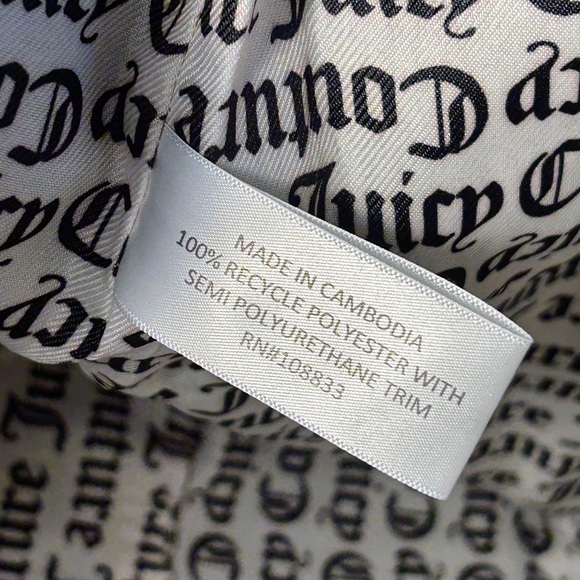 Juicy Couture Rainbow Logo Print Tote Bag - Picture 11 of 11